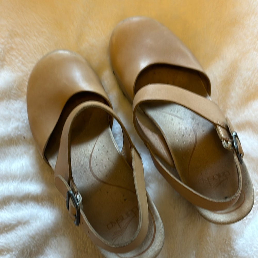 Dansko slingback Mary Jane clog. Size 39